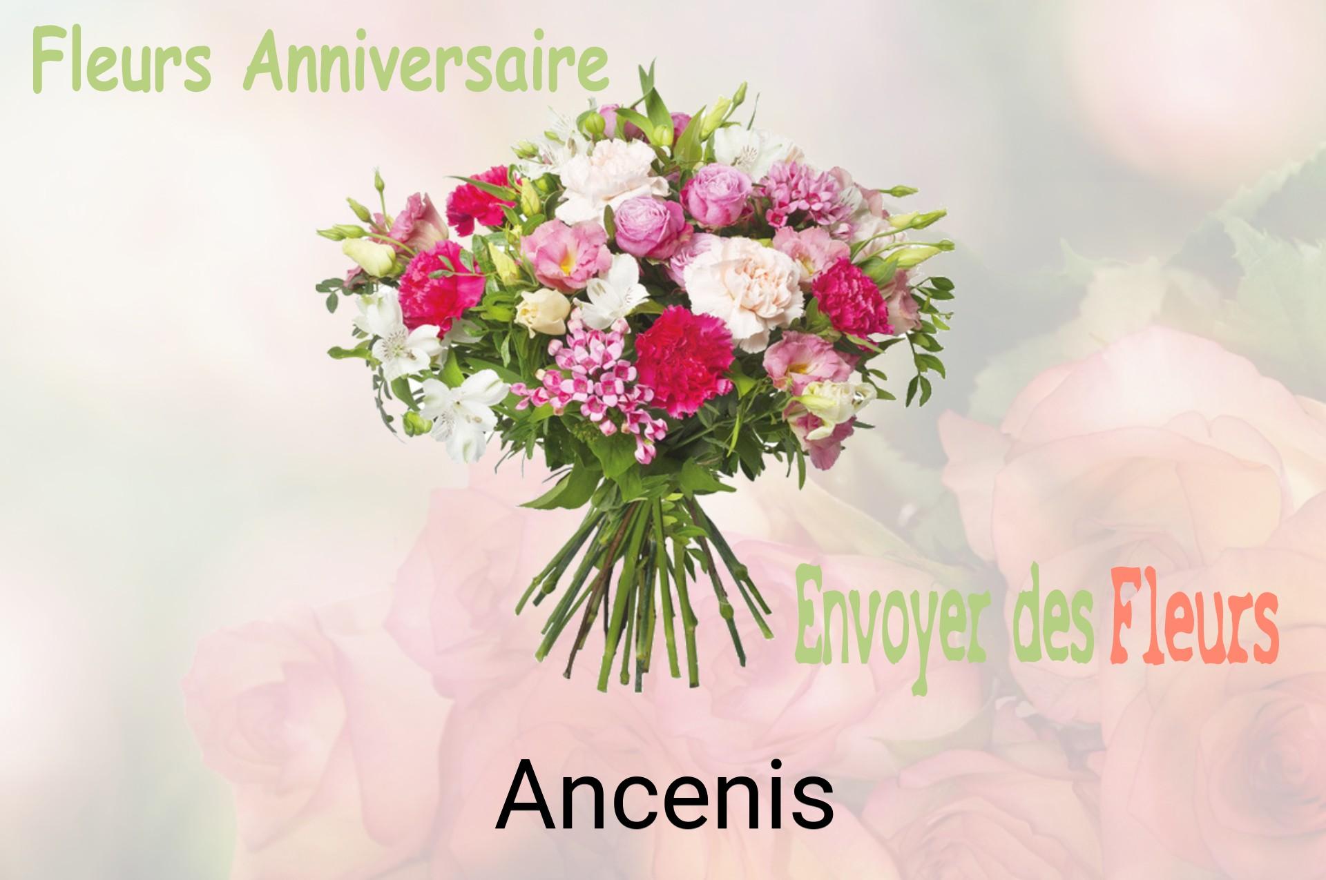 Bouquet de fleurs d’anniversaire livré à Ancenis